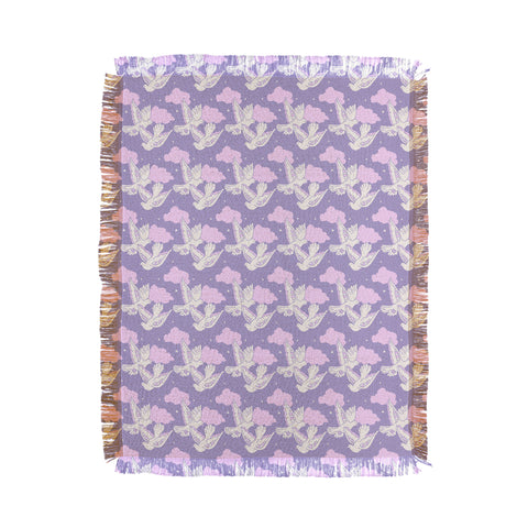Kira Dove Throw Blanket