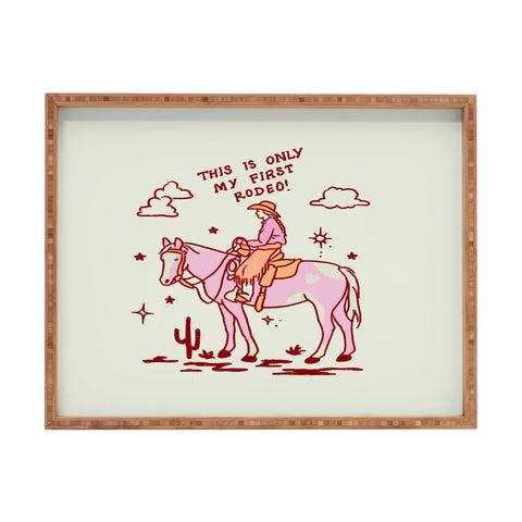 Kira First Rodeo Rectangular Tray