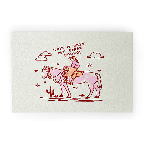 Kira First Rodeo Welcome Mat