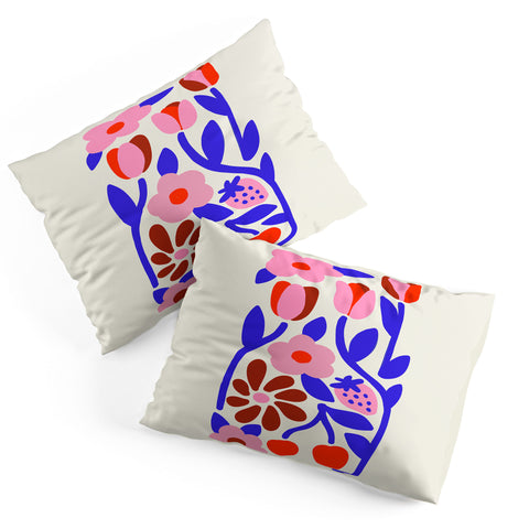 Kira Folk Flowers Pillow Shams