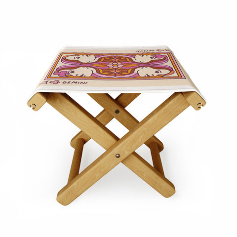 Kira Gemini Playing Card Folding Stool