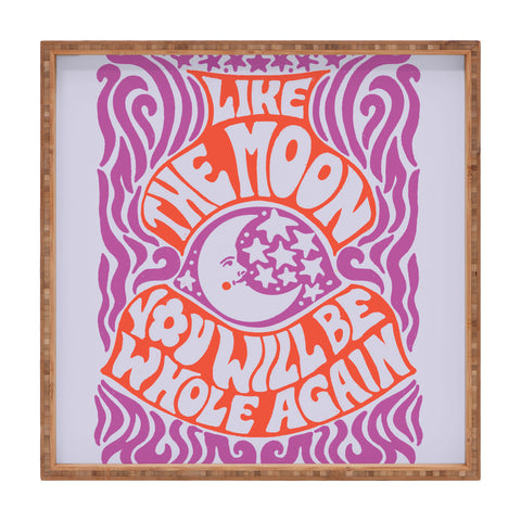 Kira Groovy Moon Square Tray