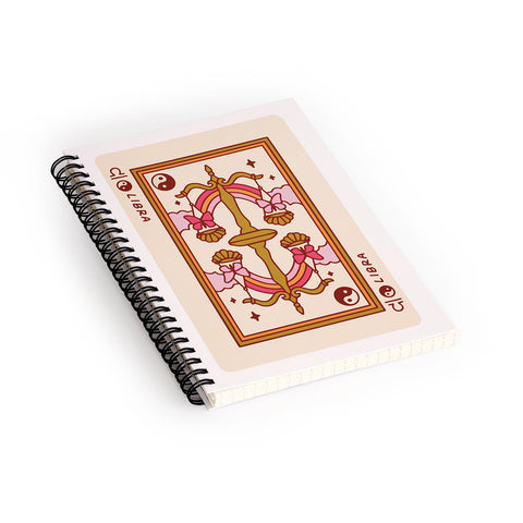 Kira Libra Playing Card Spiral Notebook