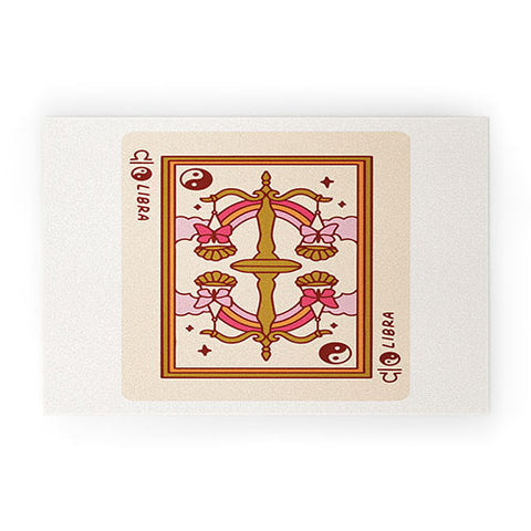 Kira Libra Playing Card Welcome Mat