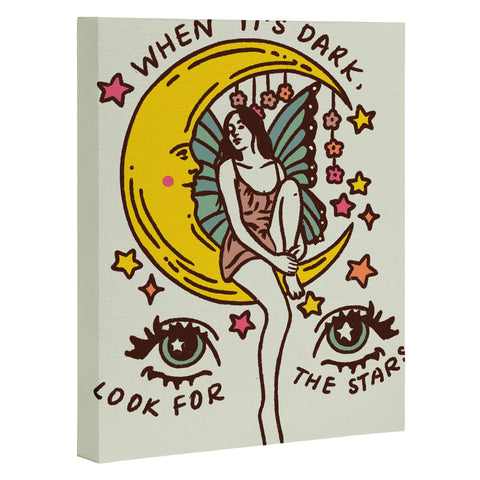 Kira Look for the Stars Art Canvas