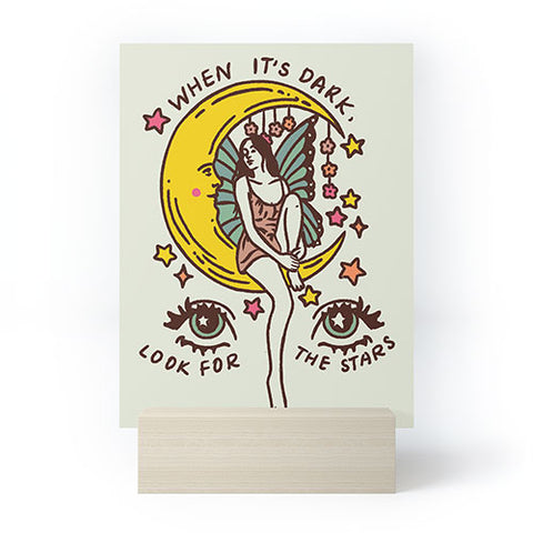 Kira Look for the Stars Mini Art Print