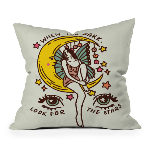 Kira Look for the Stars Outdoor Throw Pillow