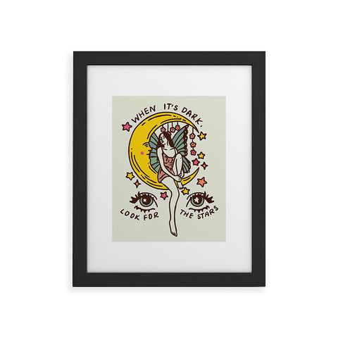 Kira Look for the Stars Framed Art Print