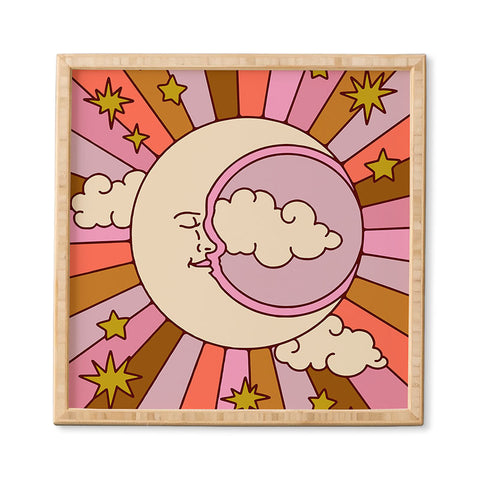 Kira Moonburst Framed Wall Art