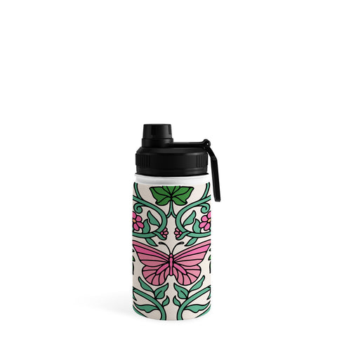Kira Pink Ivy Water Bottle