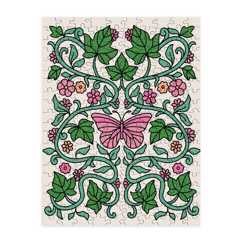 Kira Pink Ivy Puzzle