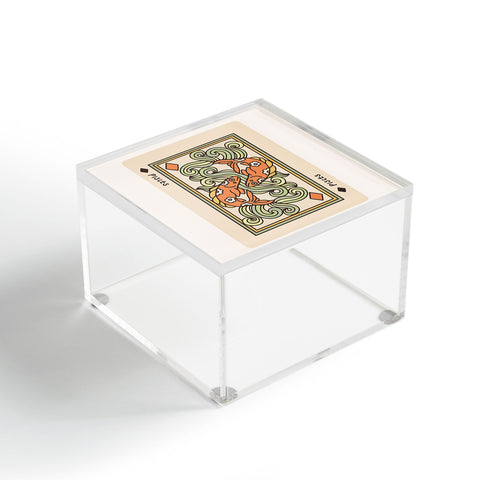 Kira Pisces Playing Card Acrylic Box