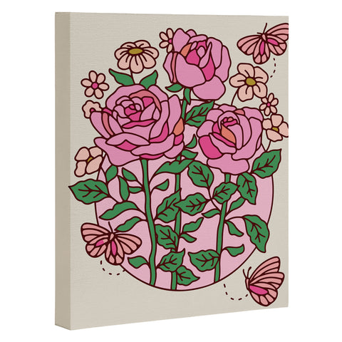 Kira Rose II Art Canvas