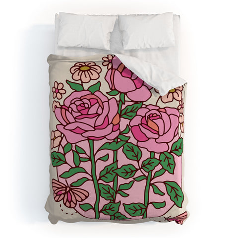 Kira Rose II Duvet Cover