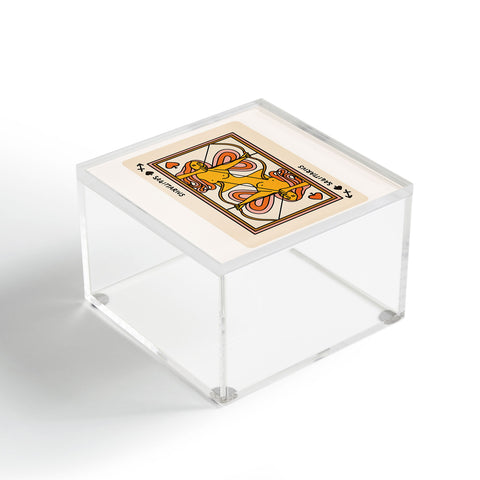 Kira Sagittarius Playing Card Acrylic Box