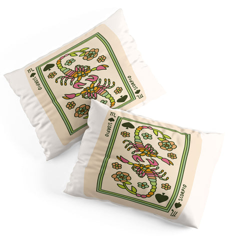 Kira Scorpio Playing Card Pillow Shams