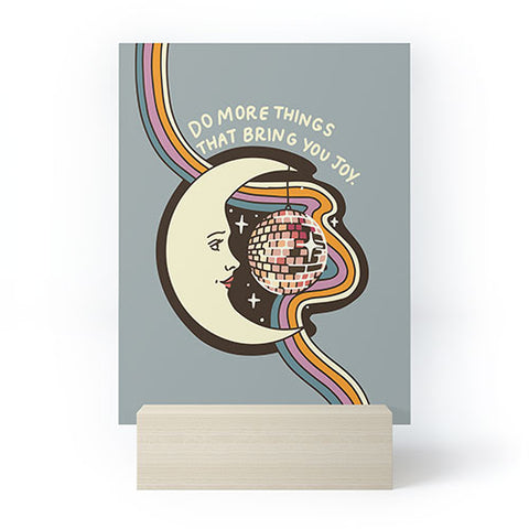 Kira Space Disco Mini Art Print