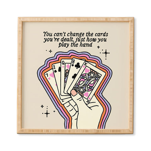 Kira The Hand Framed Wall Art