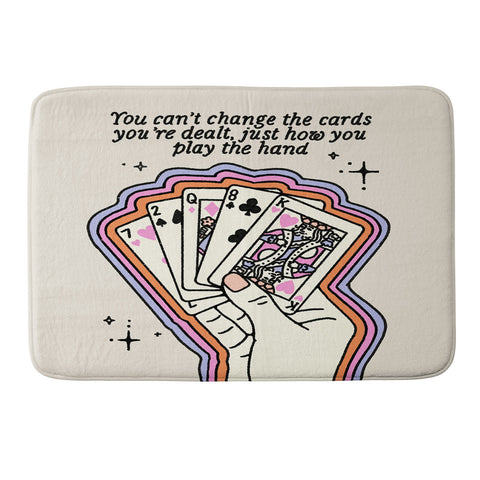 Kira The Hand Memory Foam Bath Mat