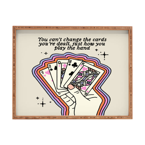 Kira The Hand Rectangular Tray