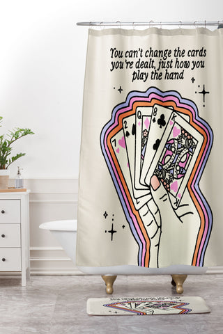 Kira The Hand Shower Curtain And Mat