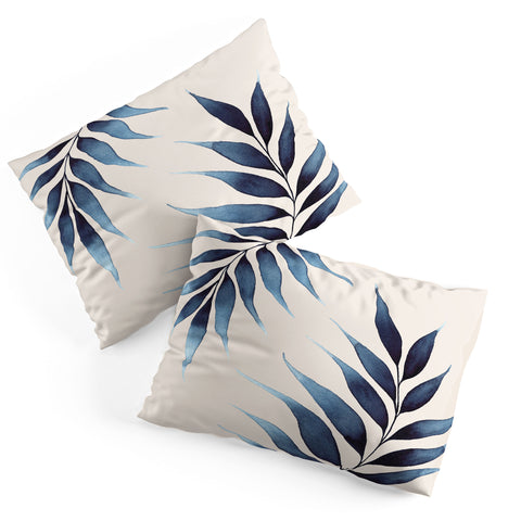 Kris Kivu Blue Botanicals No 6 Pillow Shams