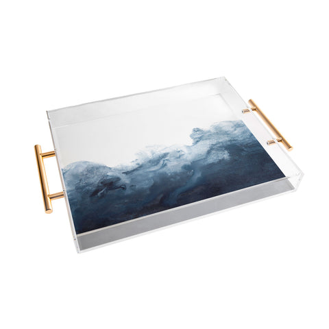 Kris Kivu Indigo Depths No 2 Acrylic Tray