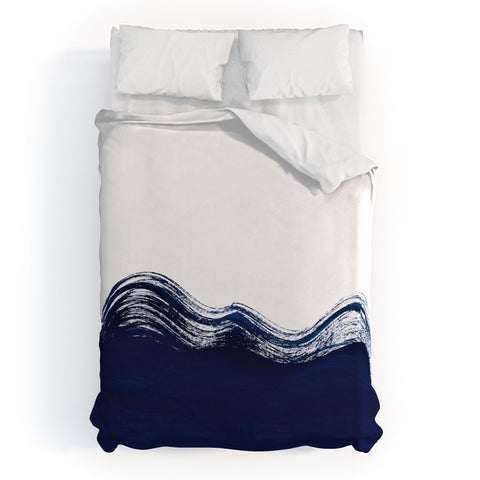 Kris Kivu Waves of the Ocean Duvet Cover