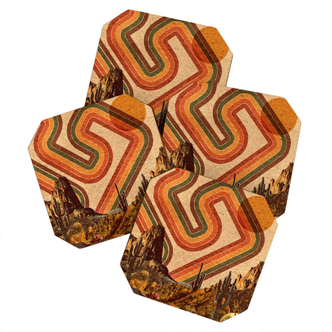 Kris Tate DESERT DAZE Coaster Set