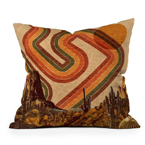 Kris Tate DESERT DAZE Outdoor Throw Pillow