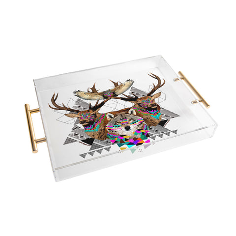 Kris Tate Forest Friends Acrylic Tray