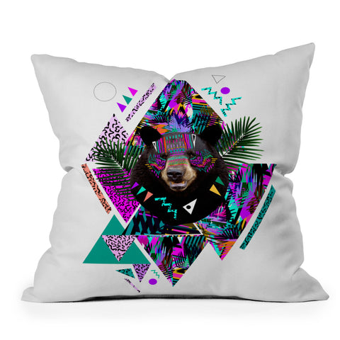 Kris Tate Kahoolawe Outdoor Throw Pillow