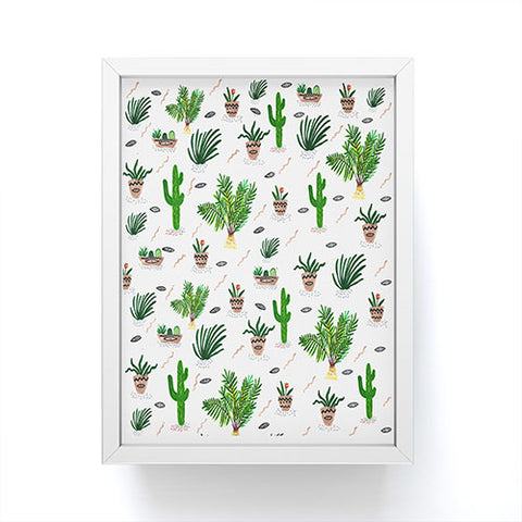 Kris Tate Plants Are My Friends Framed Mini Art Print