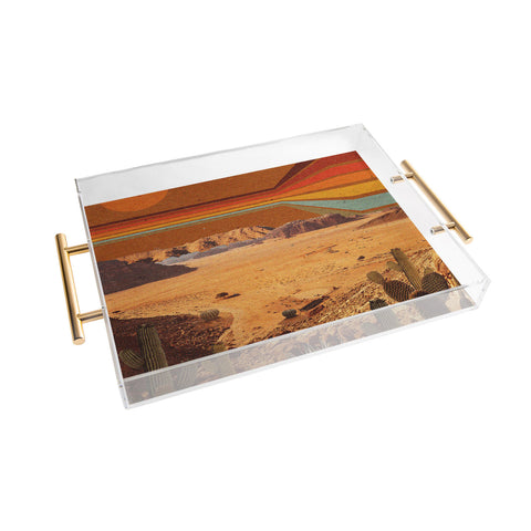 Kris Tate SUNRISE DESERTSS Acrylic Tray