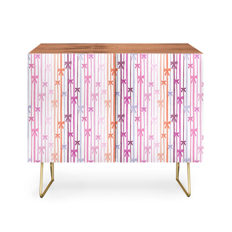 KrissyMast Bow Stripes Credenza