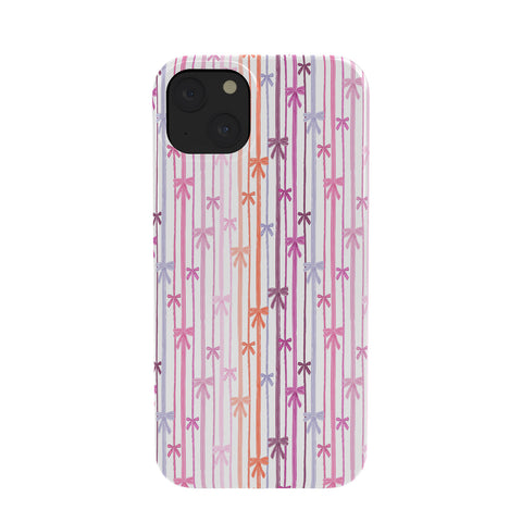 KrissyMast Bow Stripes Phone Case