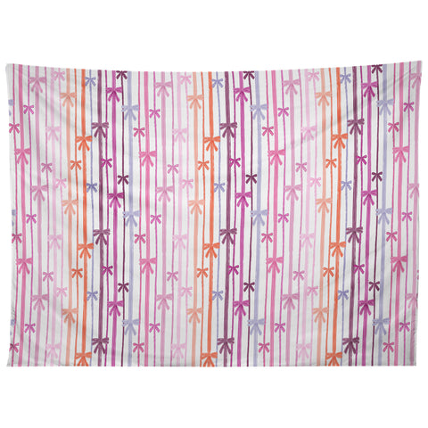 KrissyMast Bow Stripes Tapestry