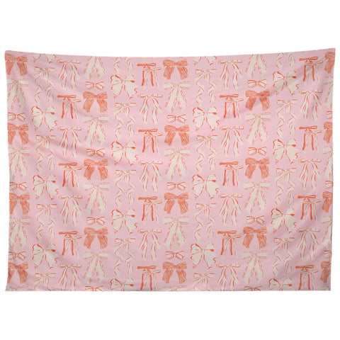 KrissyMast Bows in pink and cream Tapestry