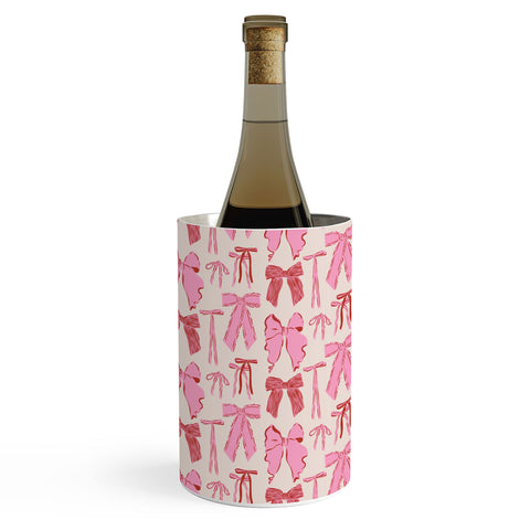 KrissyMast Bows in red and pink Wine Chiller