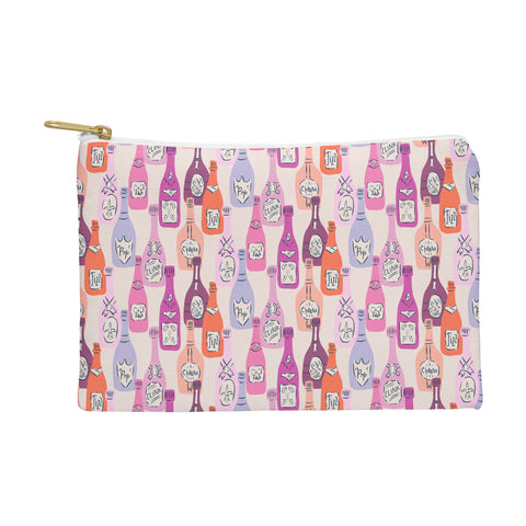 KrissyMast Champagne Bottles on Shelf Pouch