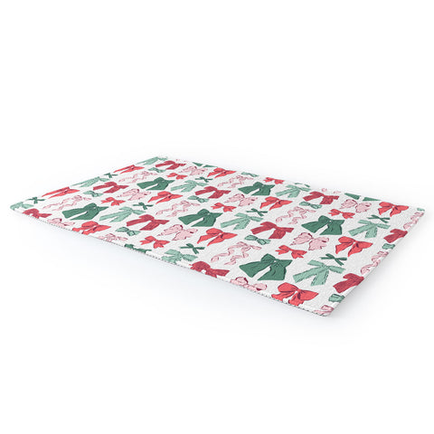 KrissyMast Christmas Bows I Area Rug