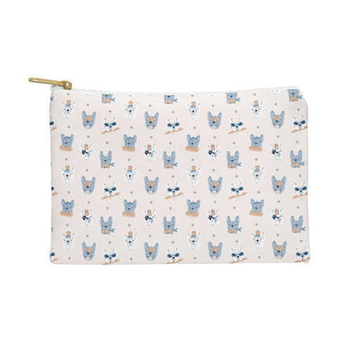 KrissyMast French Bulldogs with Pastries Pouch