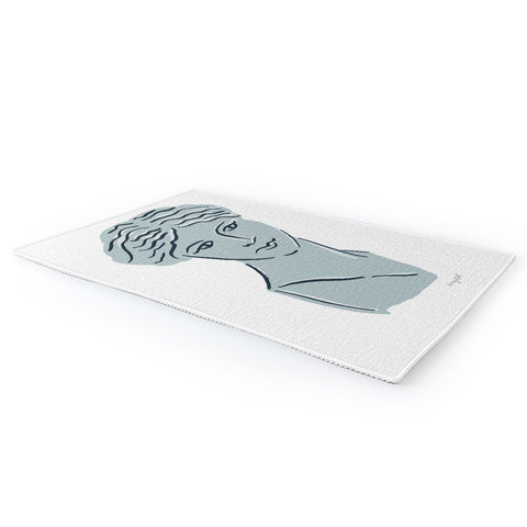 KrissyMast Goddess Aphrodite Greek Sculpture Area Rug