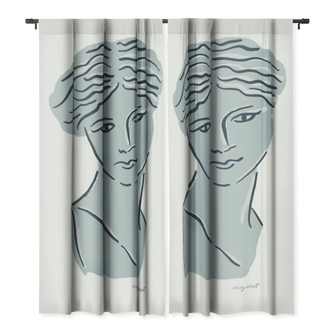 KrissyMast Goddess Aphrodite Greek Sculpture Blackout Non Repeat