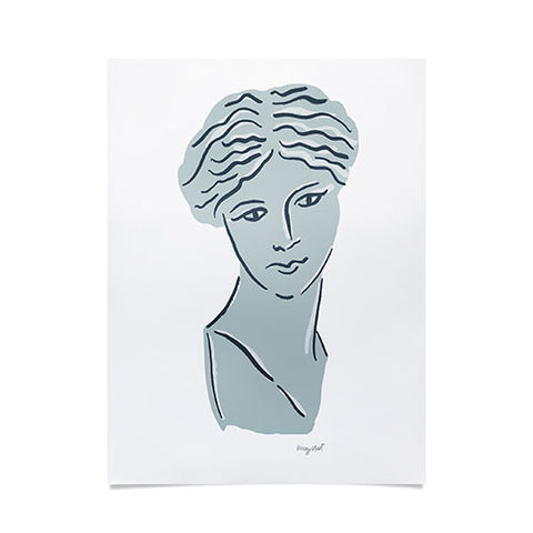 KrissyMast Goddess Aphrodite Greek Sculpture Poster