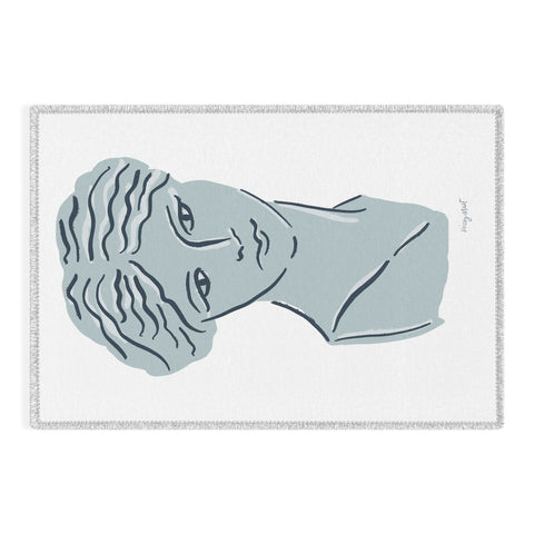 KrissyMast Goddess Aphrodite Greek Sculpture Outdoor Rug