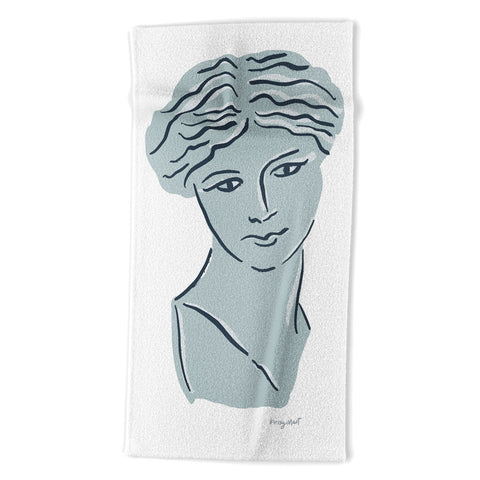 KrissyMast Goddess Aphrodite Greek Sculpture Beach Towel
