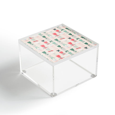 KrissyMast Holiday Bow Cocktails Acrylic Box