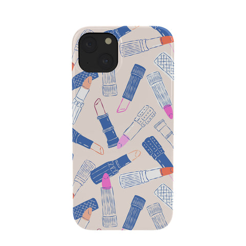 KrissyMast Lipstick Tubes Illustration Phone Case