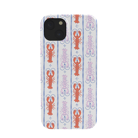 KrissyMast Lobster Stripe Pattern Phone Case